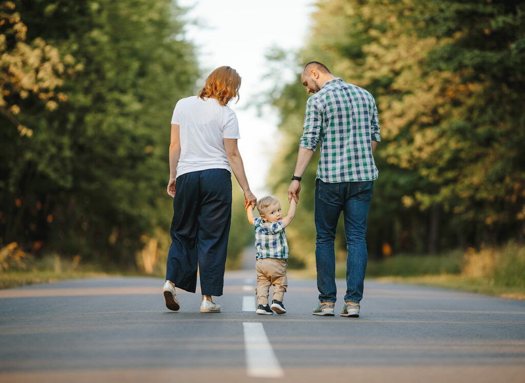 Parents et enfant